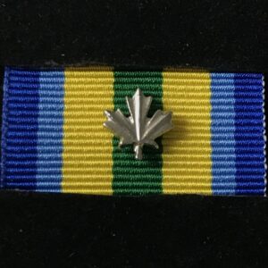 Médaille pour services distingués d'agent de la paix 1 feuille d'argent