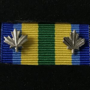 Médaille pour services distingués des agents de la paix 2 feuilles d'argent