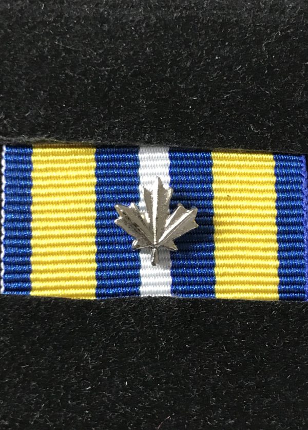 Canadian Coast Guard Exemplary Service Medal 1 Silver Leaf