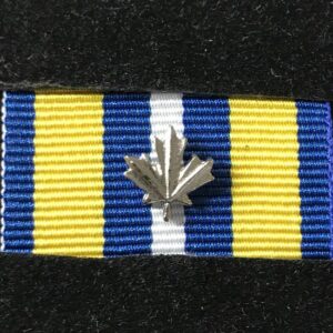 Canadian Coast Guard Exemplary Service Medal 1 Silver Leaf