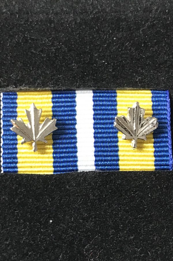 Canadian Coast Guard Exemplary Service Medal 2 Silver Leafs