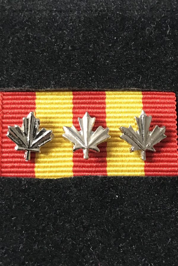 Fire Service Exemplary Service Medal 3 Silver Leafs