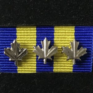 Police Exemplary Service Medal 3 Silver Leafs