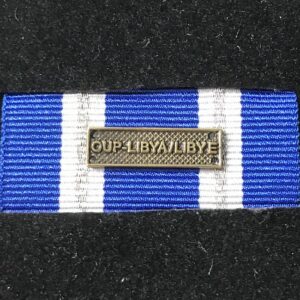 Médaille OTAN non visée à l'article 5 pour service dans le cadre de l'opération OTAN UNIFIED PROTECTOR - LIBYE