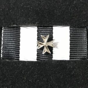 Médaille de service de l'Ordre très vénérable de Saint-Jean de Jérusalem 1 Croix de Malte en argent