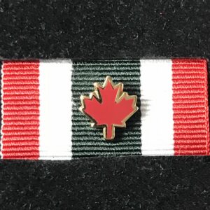 Médaille du service spécial avec feuille rouge