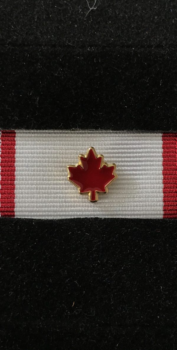 Operational Service Medal – HUMANITAS (OSM-HUM) with Red Leaf