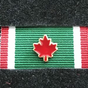 Médaille du service opérationnel – Soudan (OSM-S) avec feuille rouge