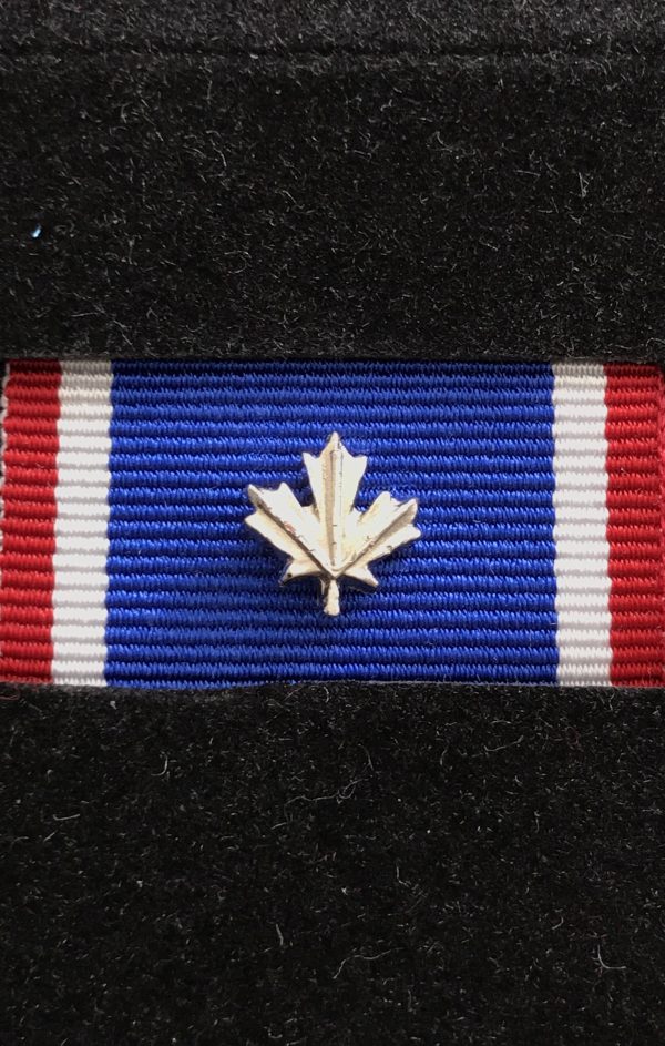 Operational Service Medal – Haiti (OSM-H) with Silver Leaf