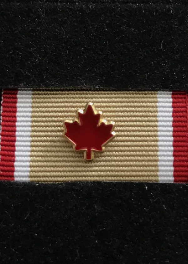 Operational Service Medal – South-West Asia (OSM-SWA) with Red Leaf