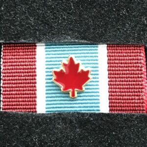 General Campaign Star – ALLIED FORCE (GCS-AF) with Red Leaf